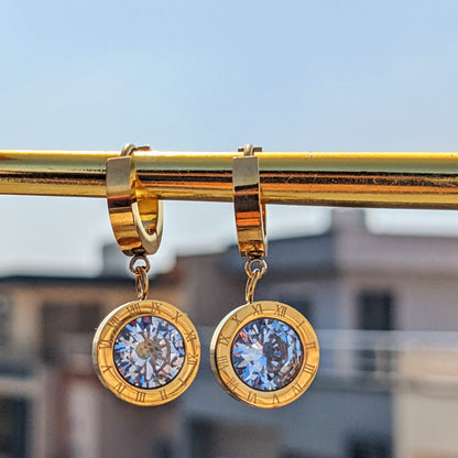 Iconic Roman Numeral Earrings