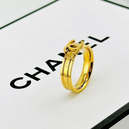 18K Chanel CC Ring